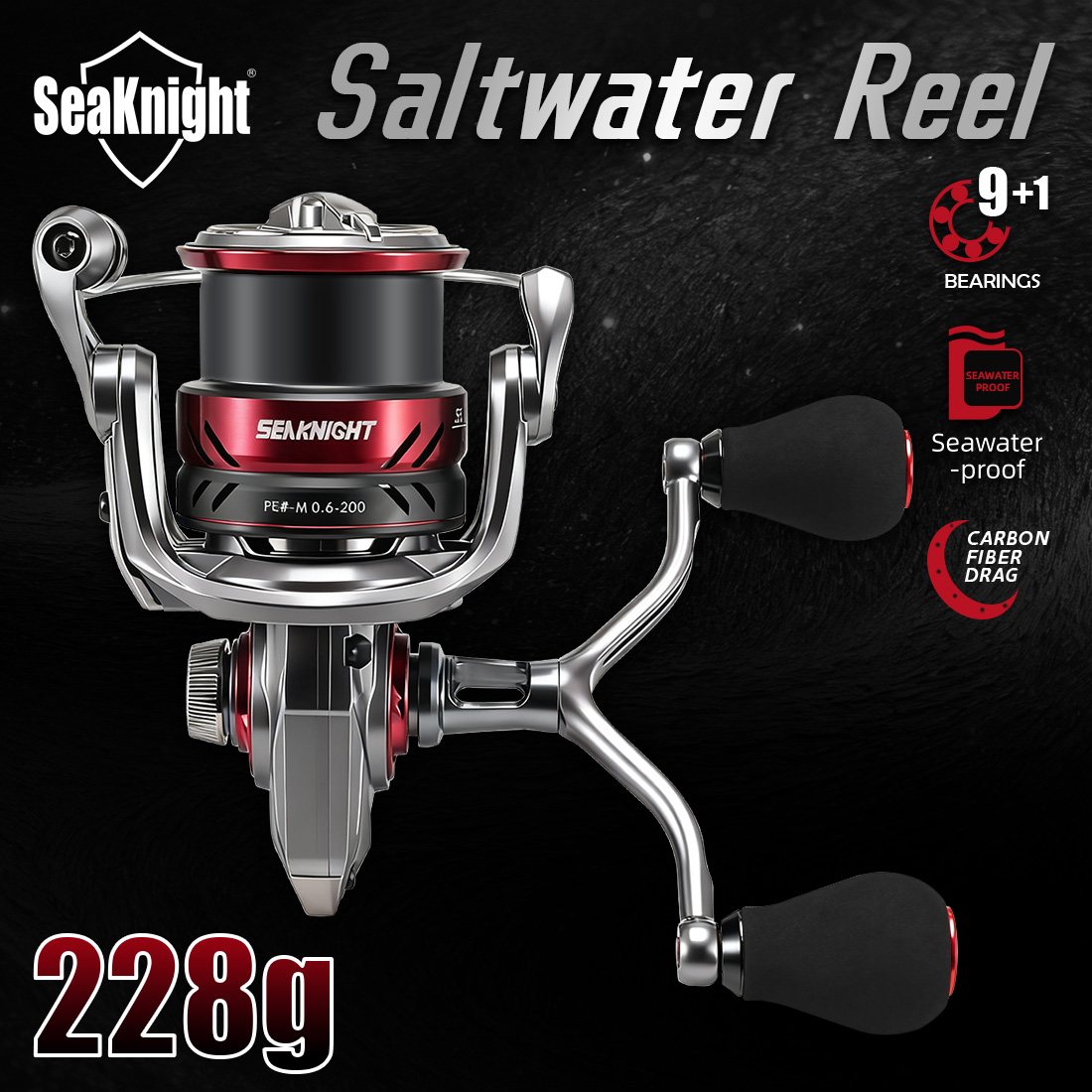 Abu Garcia Reel Max - Reel Pancing Spinning SeaKnight Brand SLARDAR