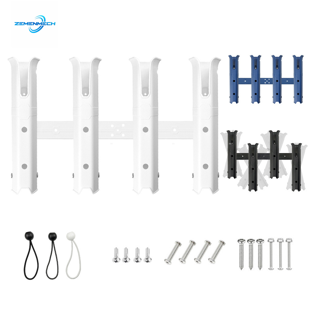 Fishing Kayak Rod Holder - Penyangga Joran Pancing Plastik Empat Tiang