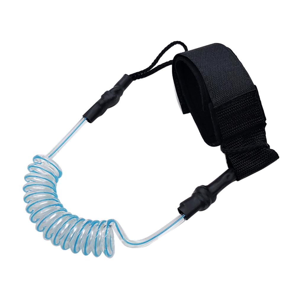 Fishing Kayak Paddle Leash - Tali Pengikat Selancar 4' Coil, Tali