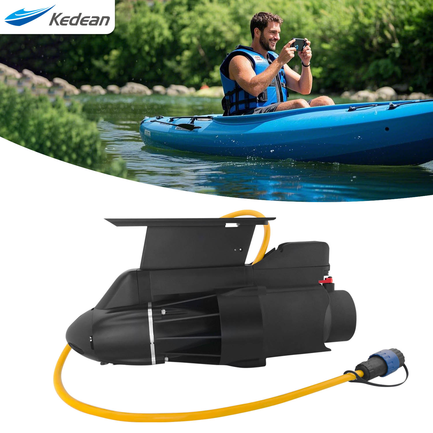 Fishing Kayak Trolling Motor - Motor Listrik Trolling Terarah Untuk Perahu