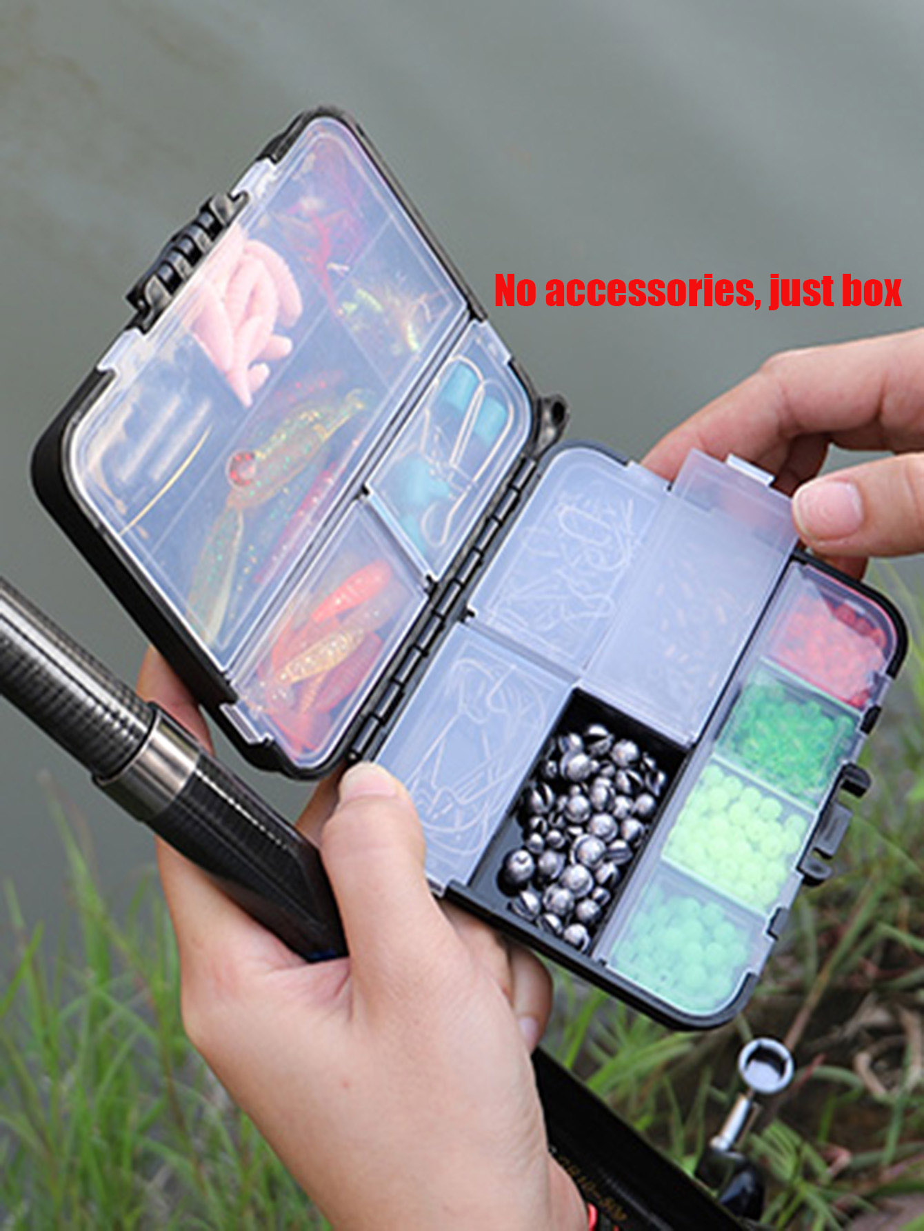 Fishing Kayak Crate - Kotak Peralatan Kecil Organizer Kotak Peralatan