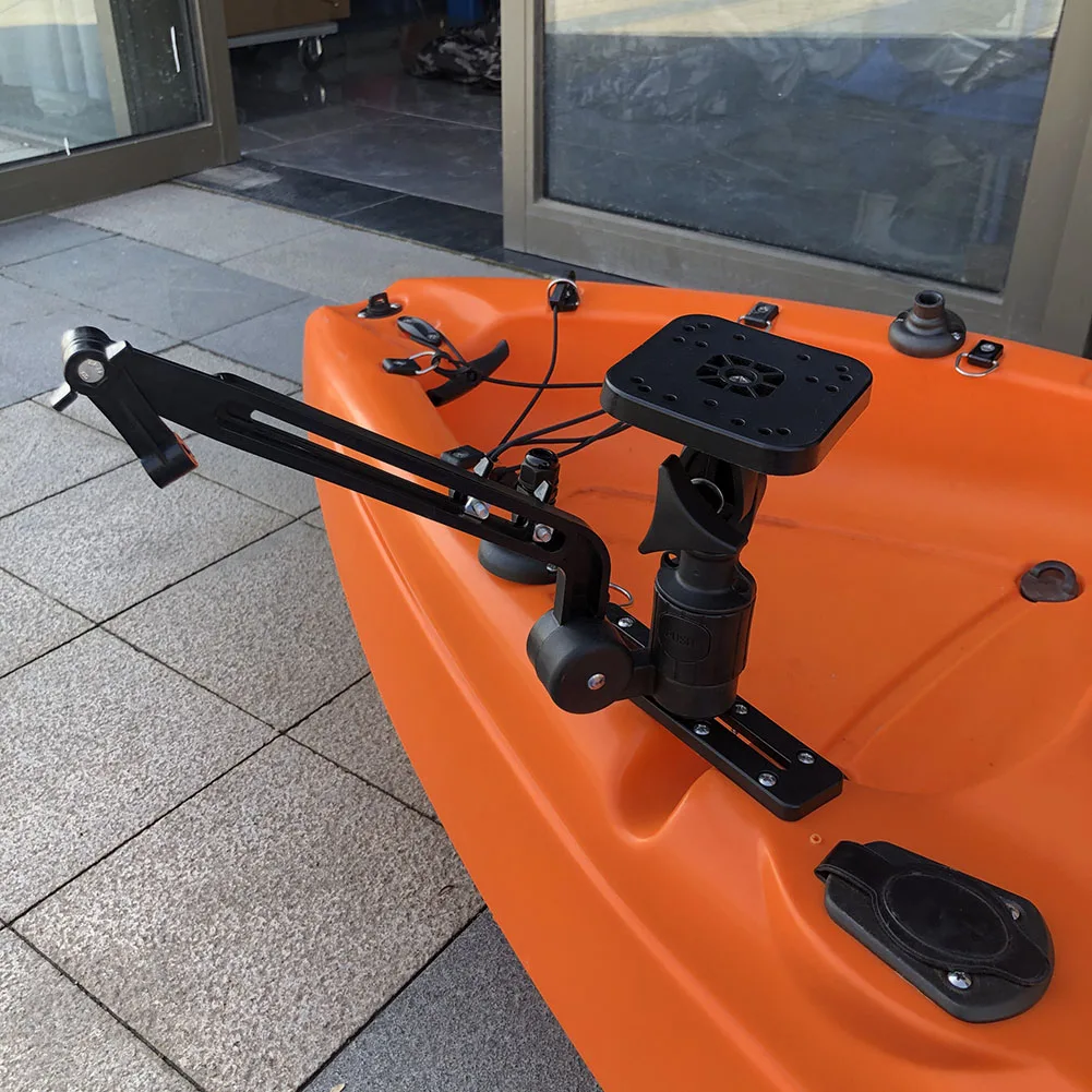 Braket Dasar Pencari Ikan Dudu - Fishing Kayak Fish Finder Mount ulasan dan harga