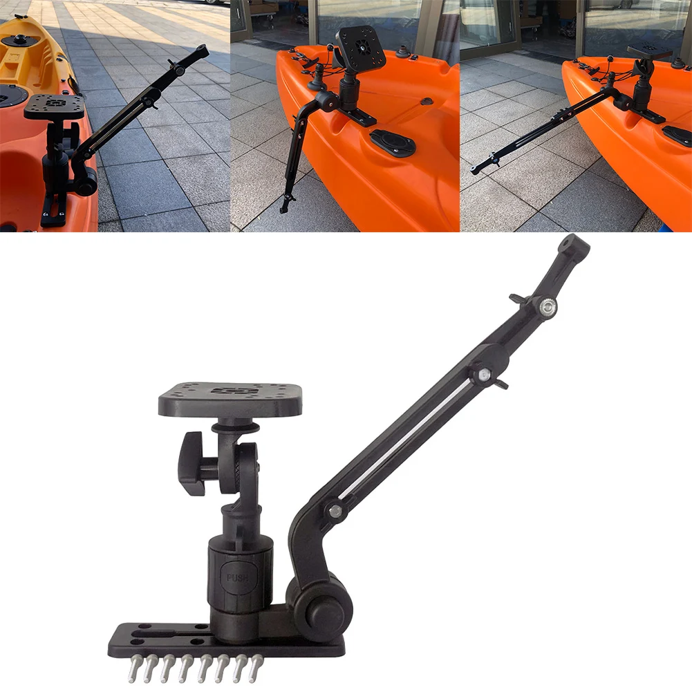 Braket Dasar Pencari Ikan Dudu - Fishing Kayak Fish Finder Mount ulasan dan harga