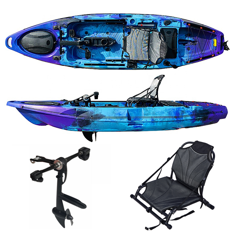Kayak pancing tunggal bermotor - Fishing Kayak Trolling Motor ulasan dan harga