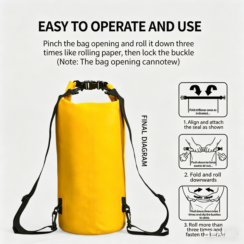 Tas Kering Tahan Air untuk Ber - Fishing Kayak Storage Bag ulasan dan harga